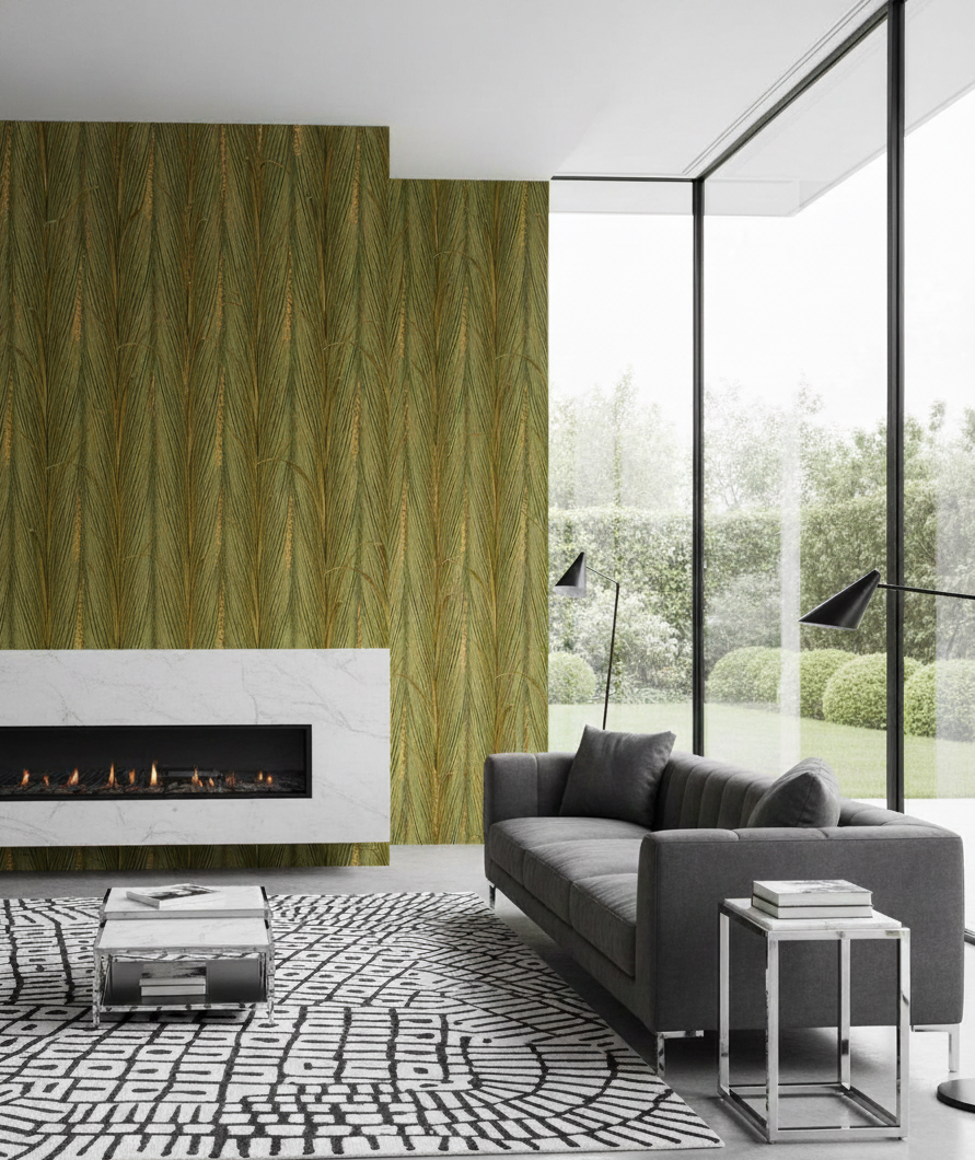 Danube Foliage Wallpaper