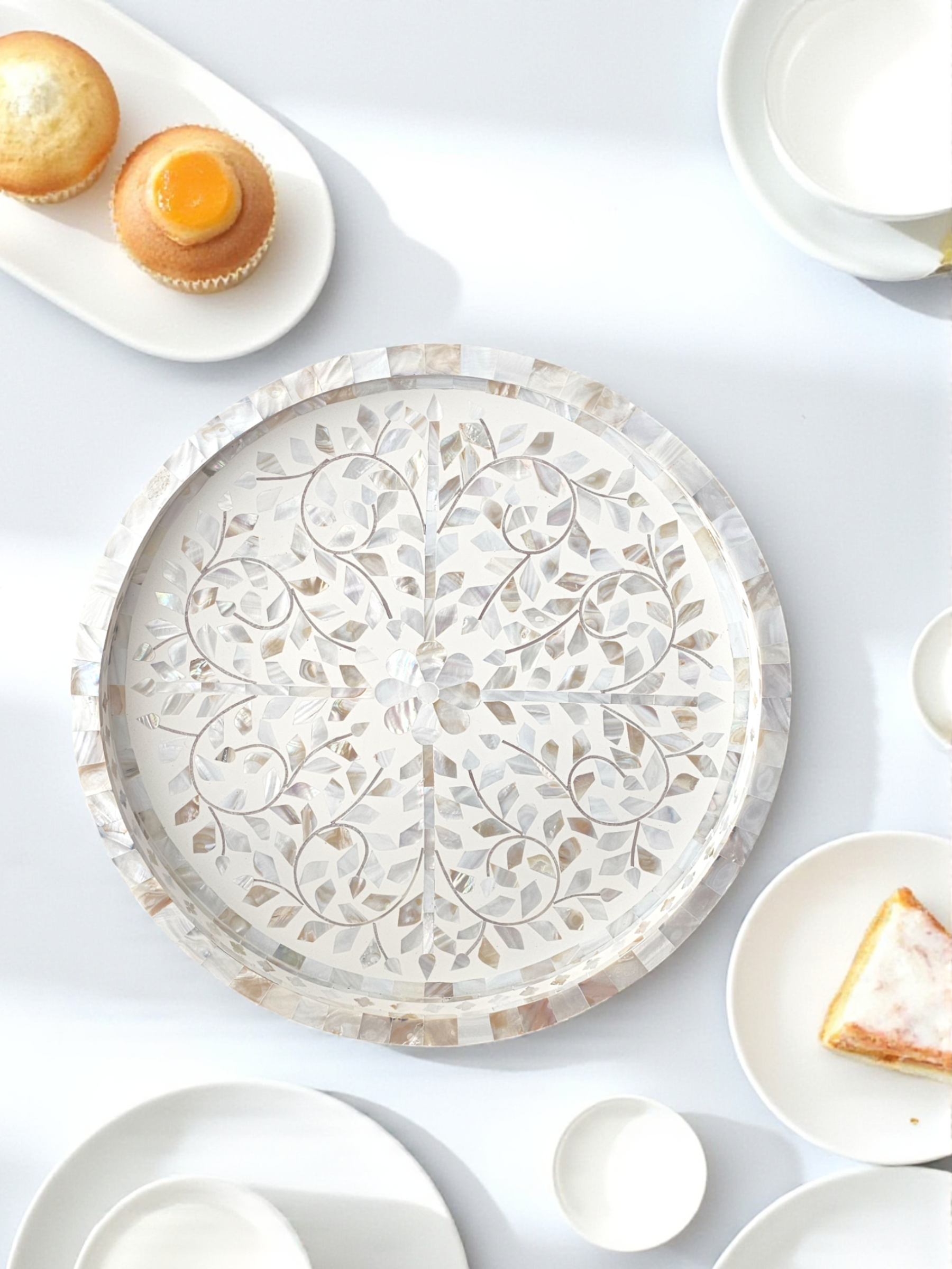 Mother of Pearl Inlay Tray