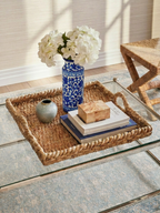 Artisan Blue Pottery - Long Vase