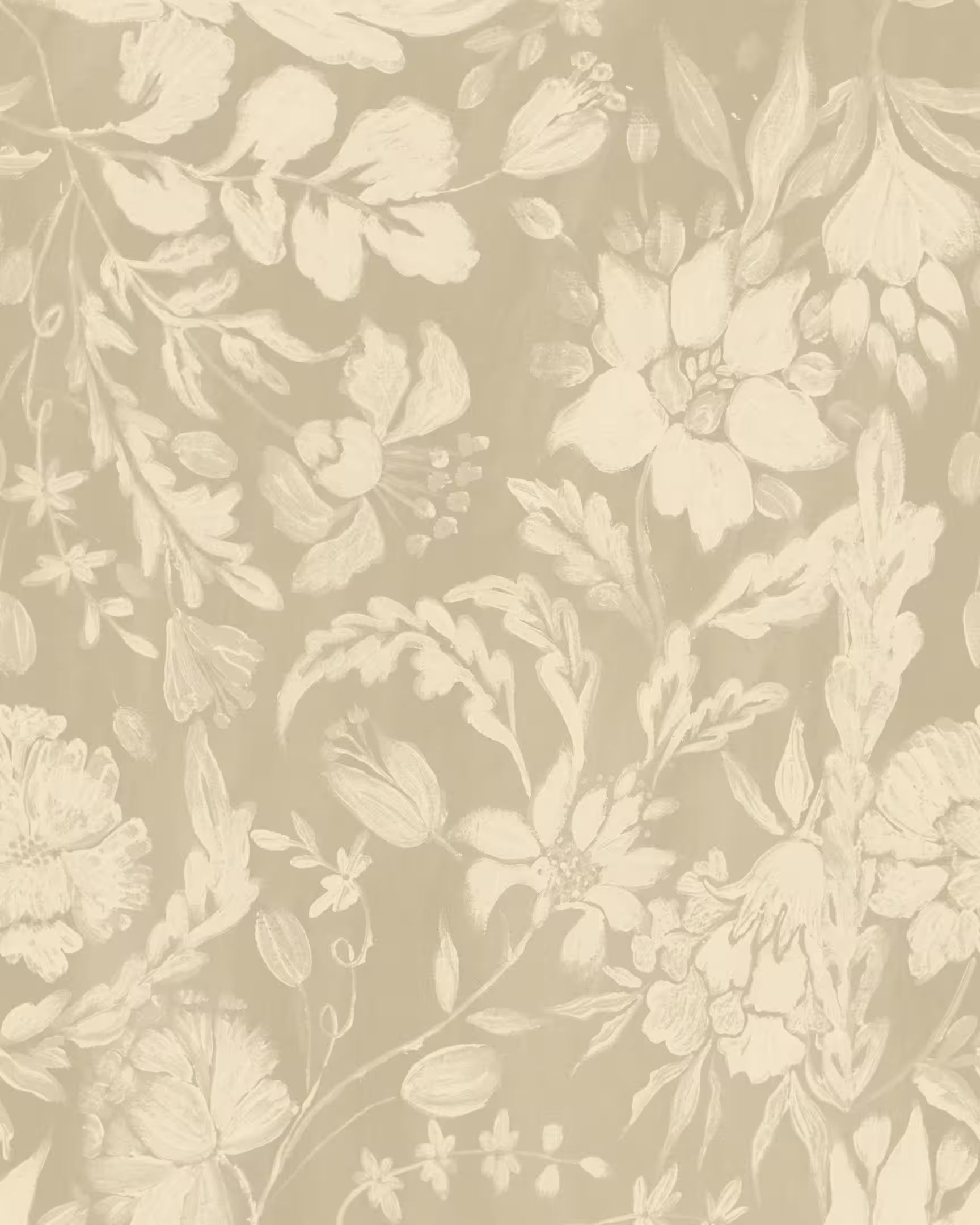 Flowery Ornament Wallpaper