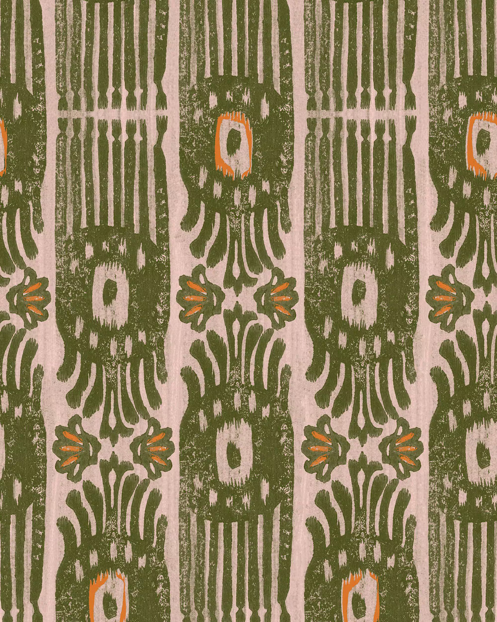 Ikat Ripple Wallpaper