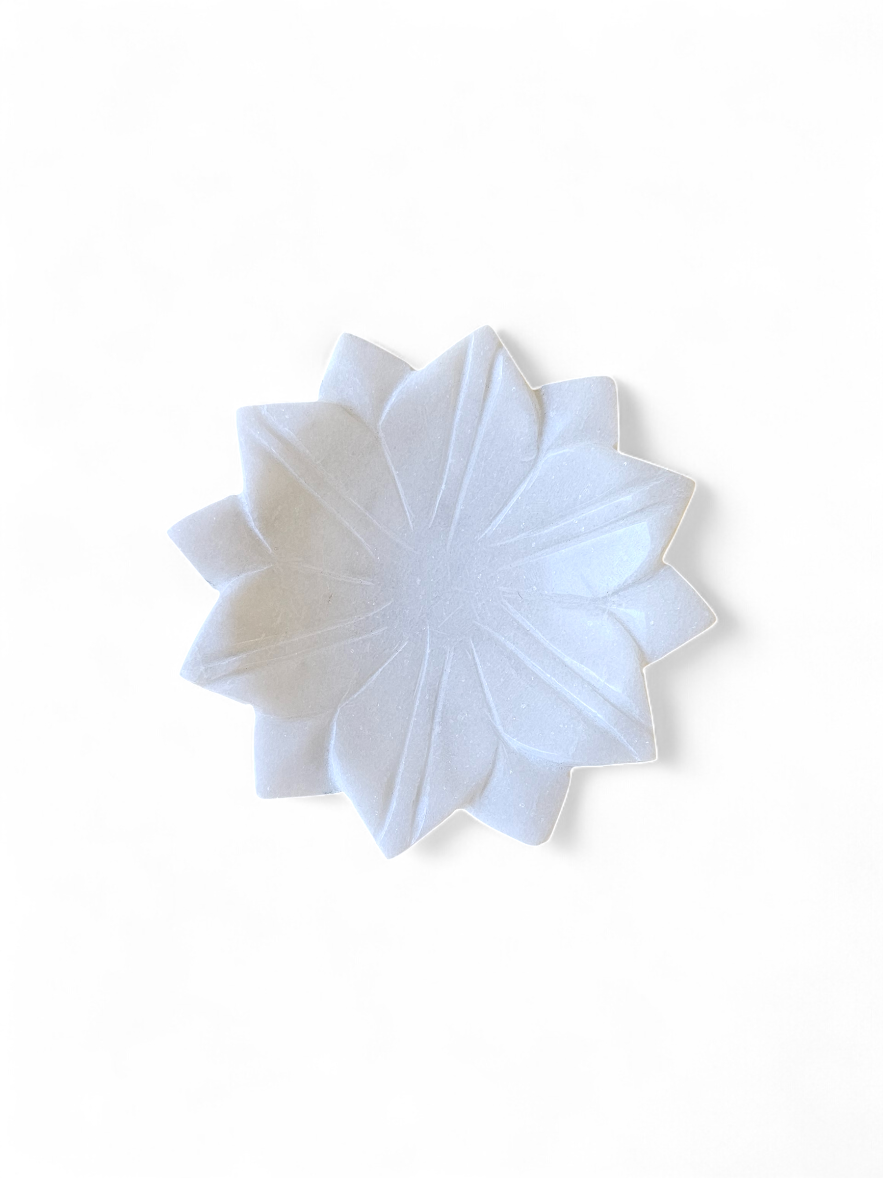 Marble Lotus Bowl - small