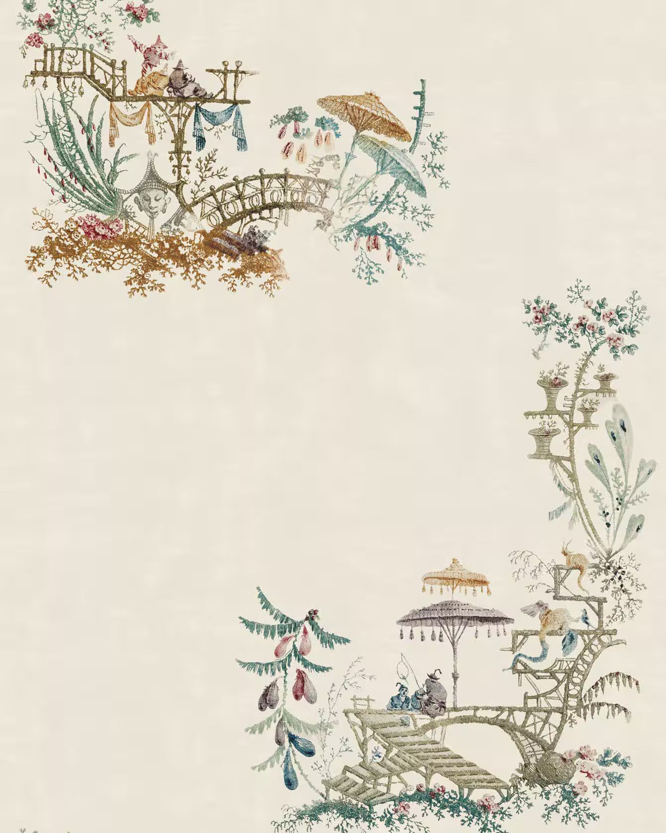 Chinoiserie Wallpaper